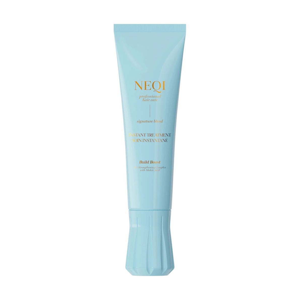 Маска NEQI Treatment Treasures Build Boost для відновлення освітленого, фарбованого та сильно пошкодженого волосся, з малеїновою кислотою, 100 мл